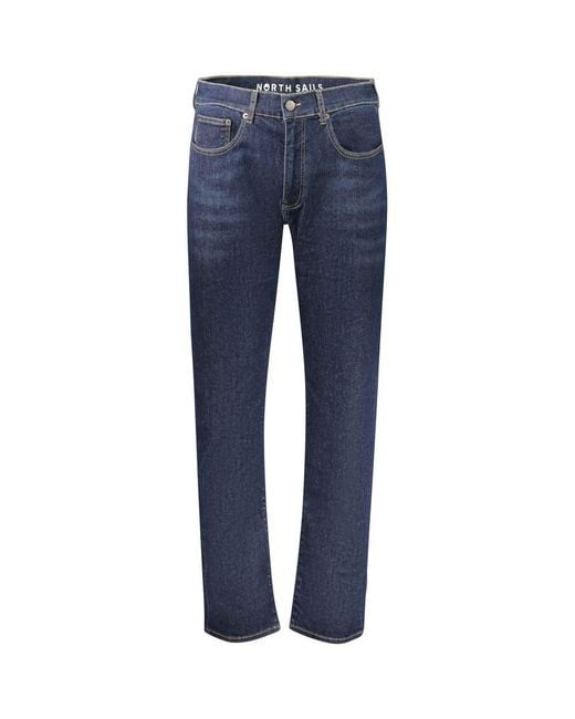 North Sails Blue Blu Cotton Men Jeans for men