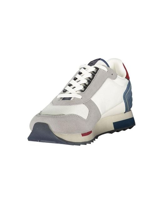 Napapijri White Polyester Men's Sneaker for men