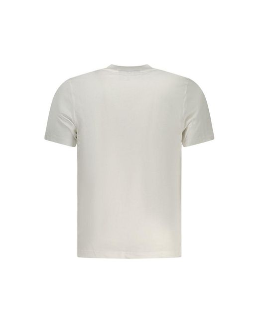 North Sails Natural Bianco Cotton Men T for men