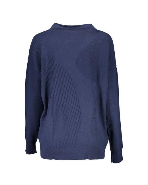 Gant Blue Wool Sweater