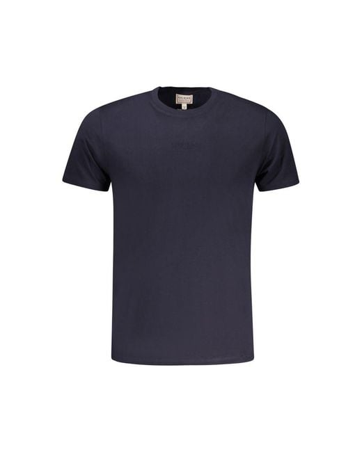 Guess Blue Blu Cotton Men T for men
