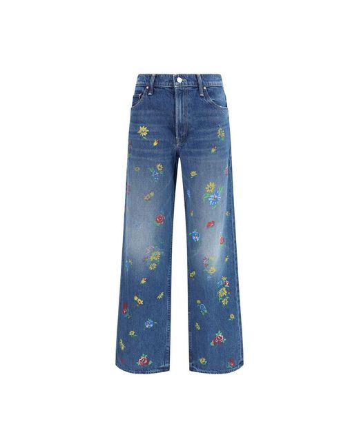 Mother Blue Cotton High