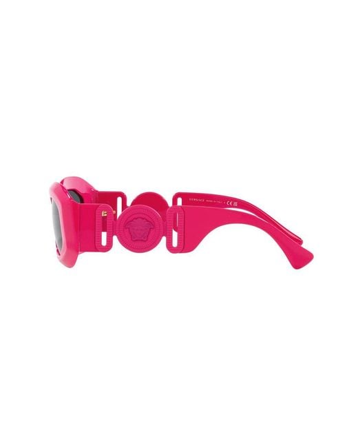 Versace Pink Acetate Sunglasses