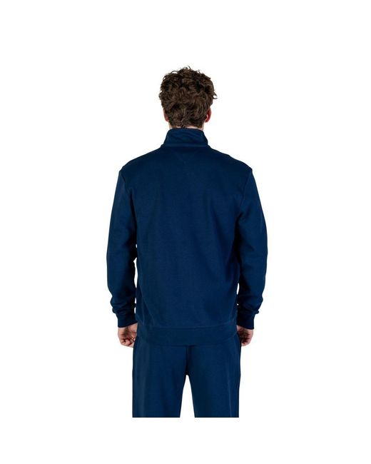 Tommy Hilfiger Blue Recycled Cotton Sweatshirt for men