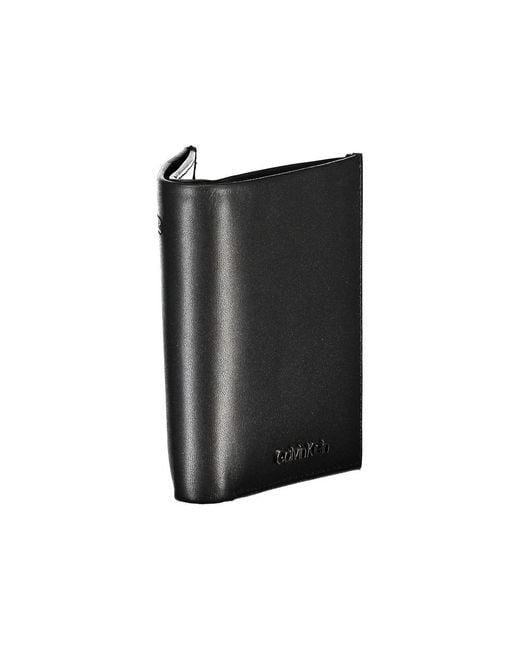 Calvin Klein Black Leather Wallet for men