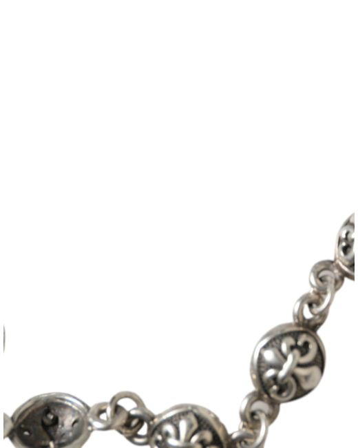 Nialaya Metallic 925 Sterling Balls Chain Bracelet