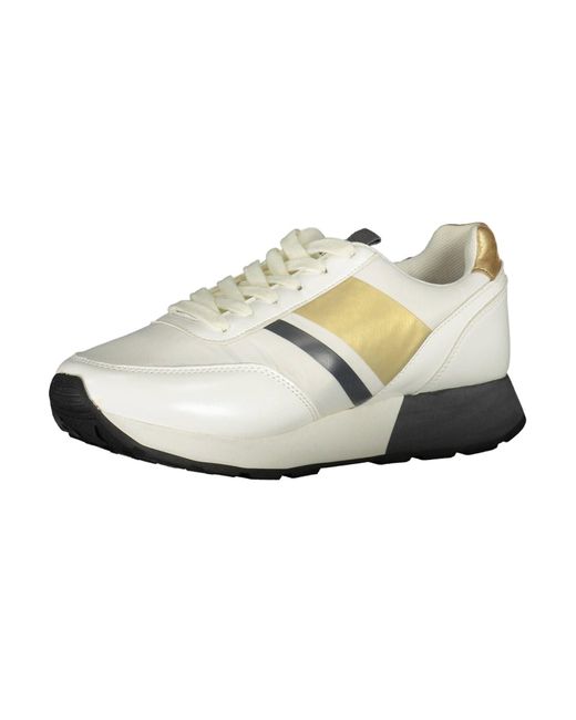 U.S. POLO ASSN. Multicolor White Polyester Sneaker