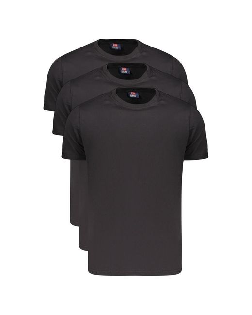 Norway 1963 Black Nero Cotton Mens T for men