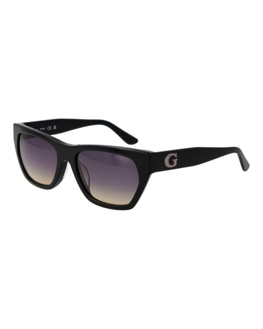 Guess Acetate Sunglasses in Black | Lyst display picture 2