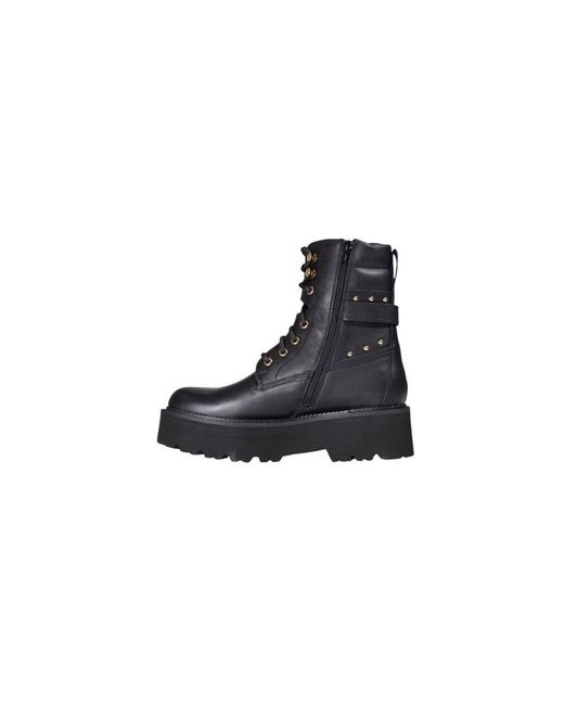 Cult Black Leather Lace