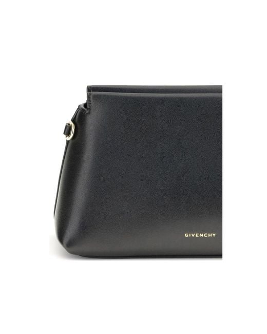 Givenchy Gray Black Calf Leather Bos Taurus Wallet