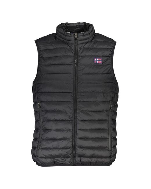 Norway 1963 Black Polyester Jacket for men