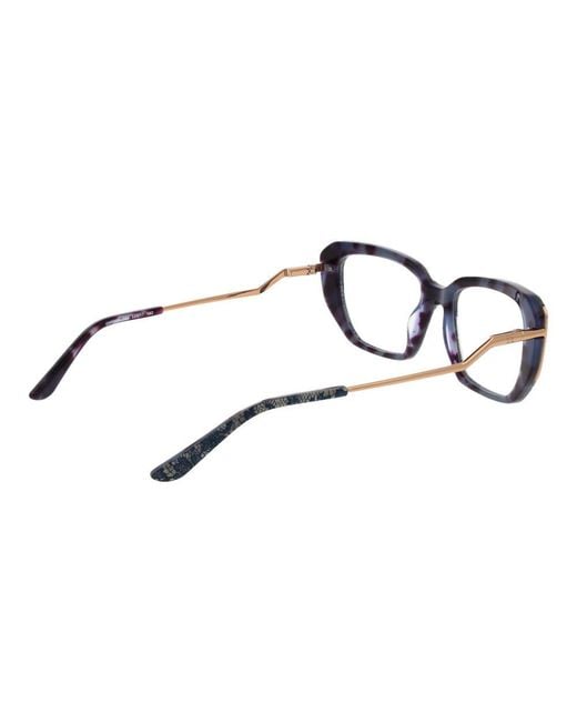 MARCIANO BY GUESS Blue Multicolor Acetate Glasses (frames)