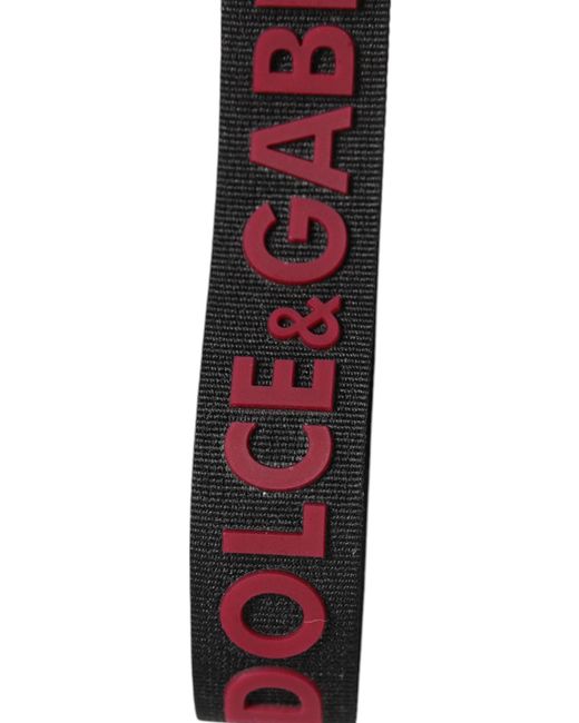 Dolce & Gabbana White Dg Logo Polyester Keychain Keyring for men