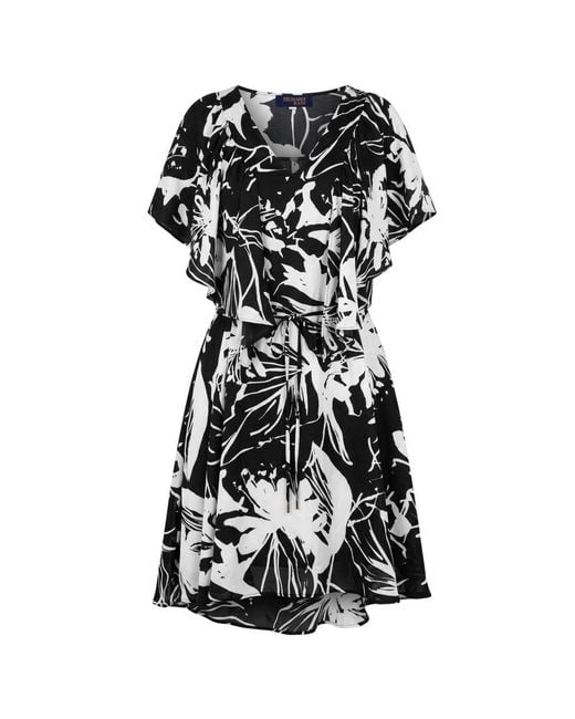 Trussardi Black Polyester Dress