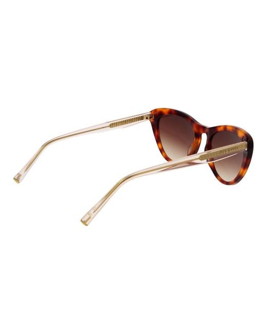Ted Baker Brown Multicolor Acetate Sunglasses
