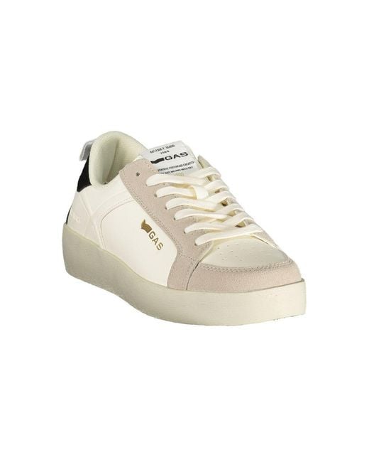 Gas Multicolor Bianco Polyurethane Sneaker