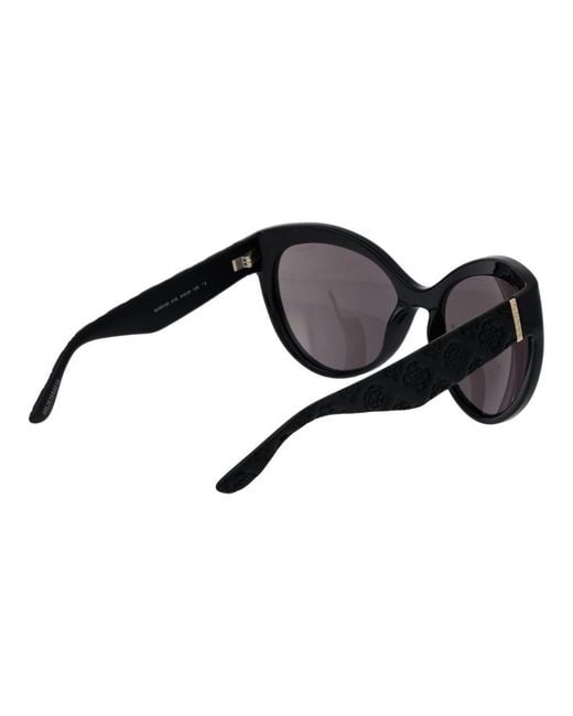 Guess Black Sunglasses Patterned Temples