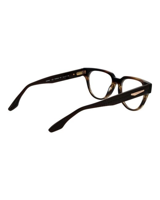 Trussardi Black Brown Acetate Glasses (frames)