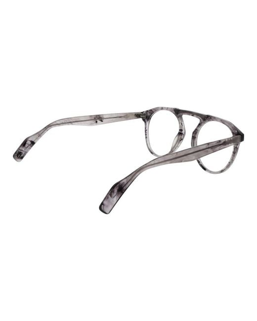 Yohji Yamamoto Black Plastic Glasses (Frames) for men