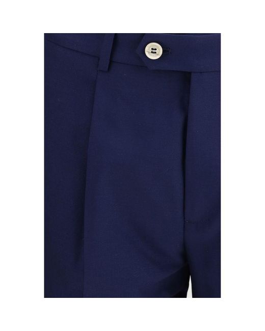 Brunello Cucinelli Blue Wool Oves Aries Two for men