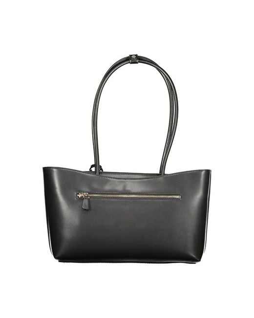 Guess Black Nero Poliuretano Woman Handbag