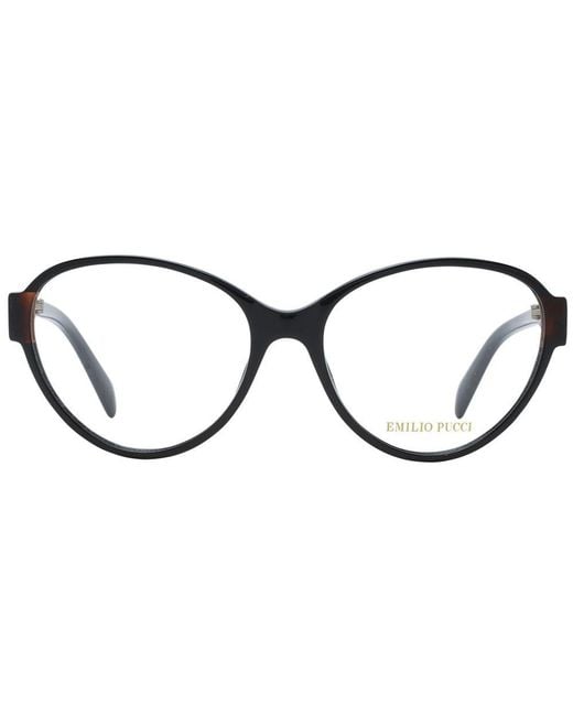 Emilio Pucci Black Optical Frames
