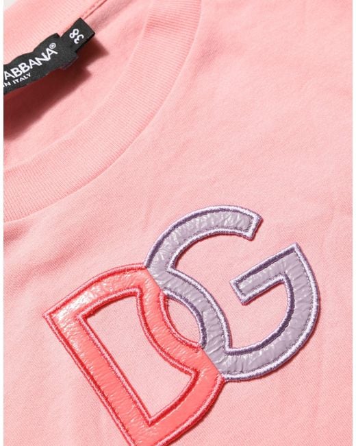 Dolce & Gabbana Pink T-Shirts
