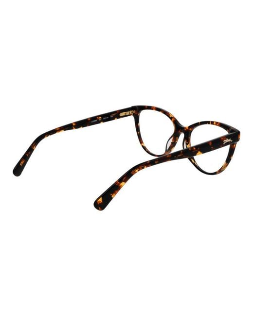Longchamp Black Brown Acetate Glasses (frames)