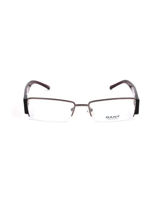 Gant Brown Metal Glasses (Frames)