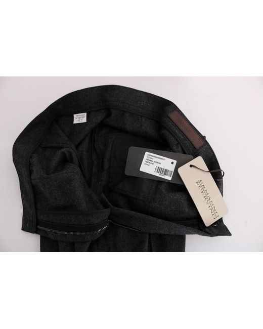 Ermanno Scervino Black Chic Casual Skinny Pants
