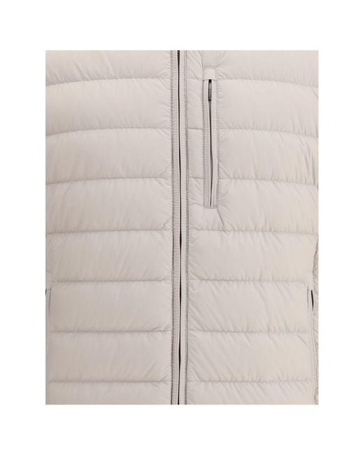 Parajumpers Gray Polyamide Full-Length Jacket for men