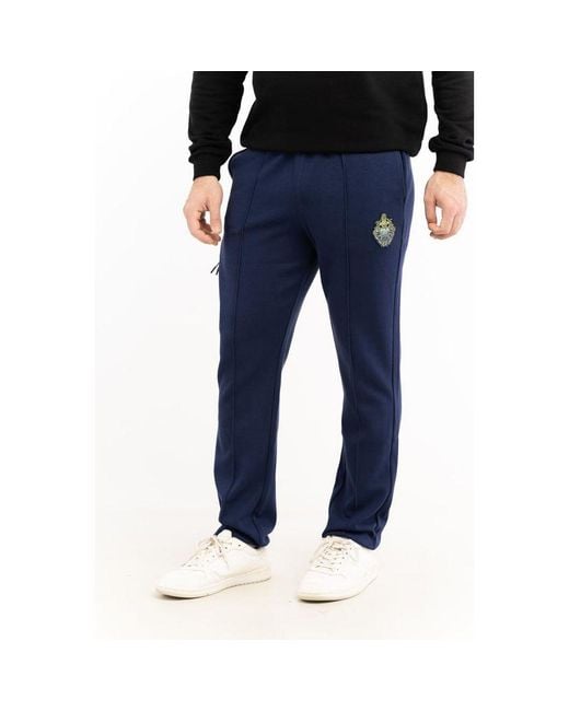 Fila Blue Cotton Joggers (workout Pants) for men