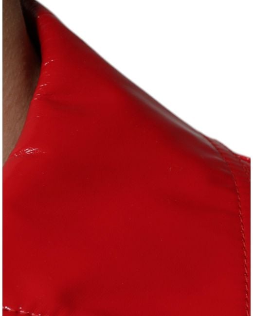 Dolce & Gabbana Polyester Button Down Collared Jacket for men