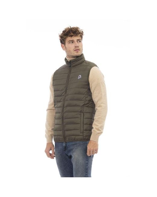 INVICTA WATCH Green Quilted Outerwear Vest for men