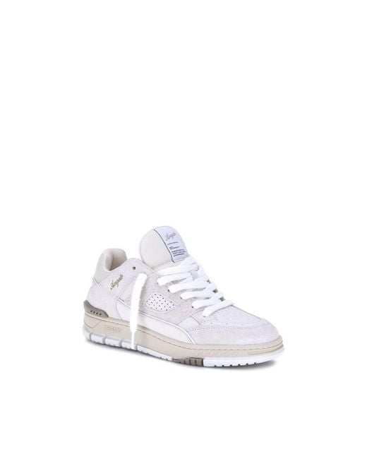Axel Arigato White Area Lo Fluffy Sneakers for men