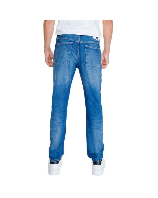 Calvin Klein Blue Cotton Rigenerato Jeans & Pant for men