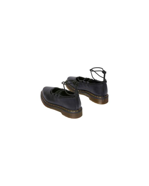 Dr. Martens Black Leather Platform Pumps