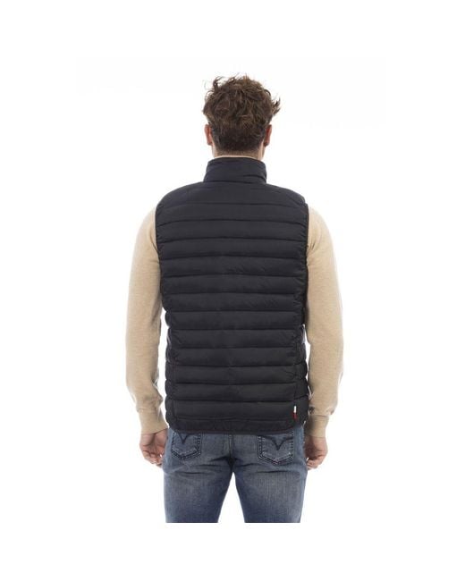 INVICTA WATCH Blue Sleek Quilted Lightweight Vest for men