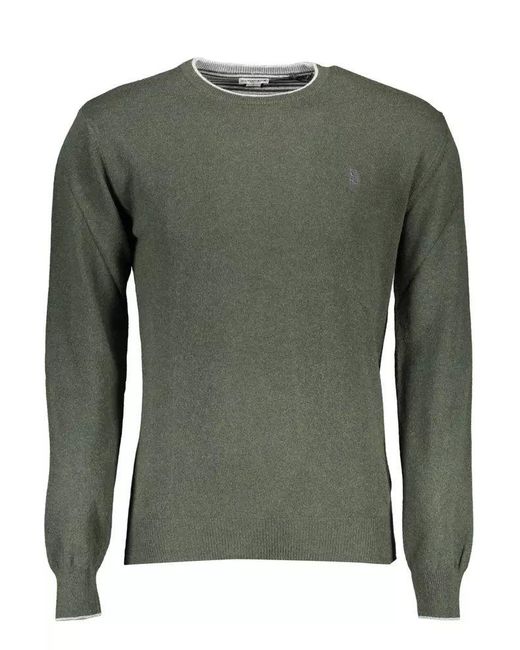 U.S. POLO ASSN. Green Wool Sweater for men