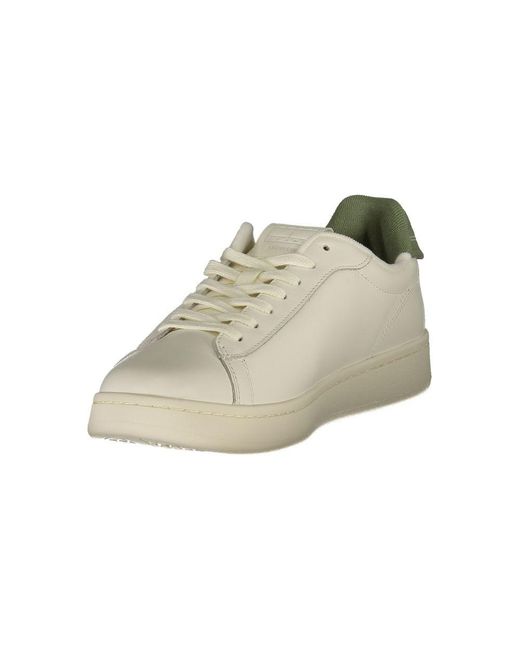 Tommy Hilfiger White Essential Leather Sneakers for men