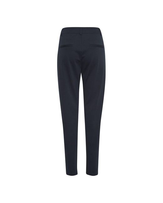 Ichi Blue Recycled Polyester Jeans & Pant