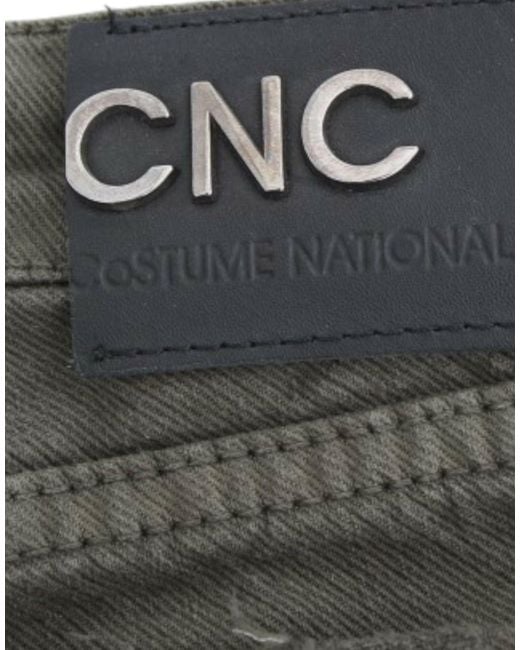 CoSTUME NATIONAL Multicolor Skinny Leg Jeans Green Sig12555