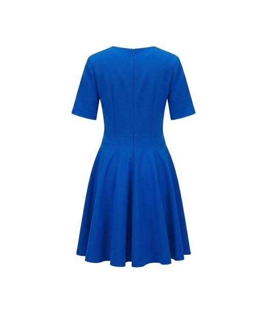 Trussardi Blue Poliestere Dress