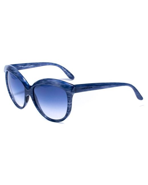 Italia Independent Blue Acetate Sunglasses
