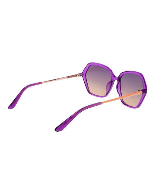 Guess Purple Plastic Sunglasses