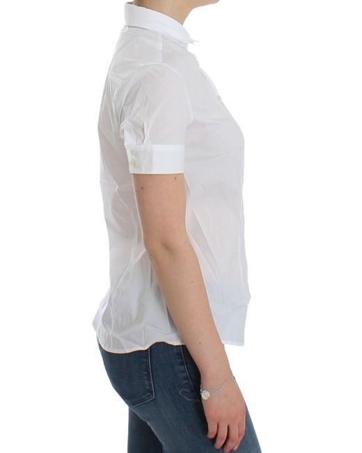 John Galliano Cotton Shirt White Sig12559