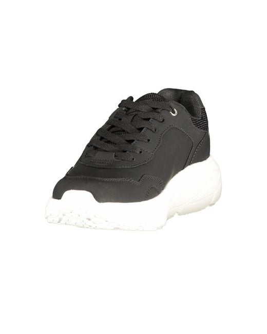 U.S. POLO ASSN. Black Polyurethane 's Sneaker
