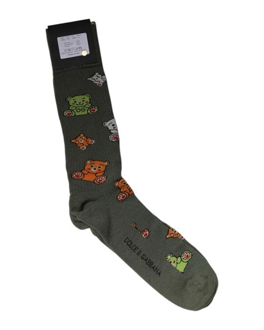Dolce & Gabbana Black Socks for men