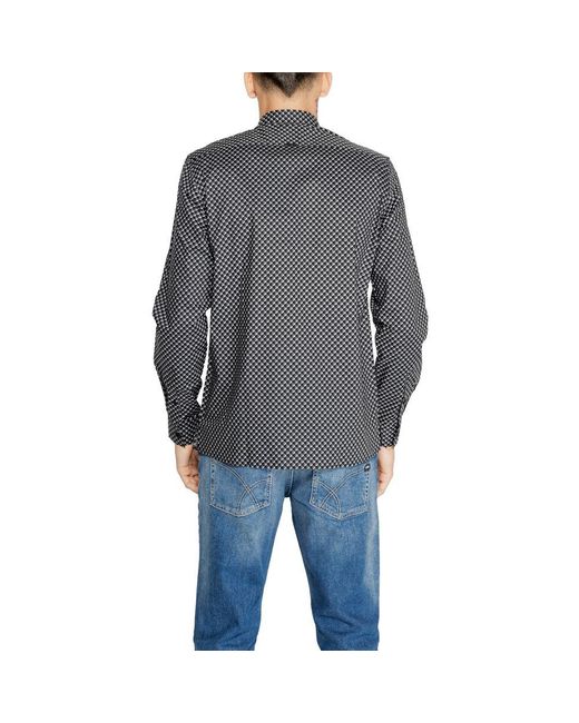 Antony Morato Gray Cotton Shirt for men
